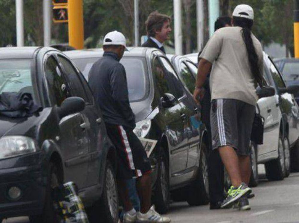 Gracias a Luismi, los cuidacoches tambi�n tuvieron su festival