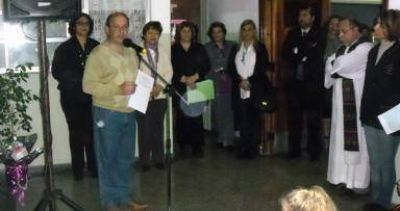 Inauguraron una biblioteca en el Colegio San Antonio