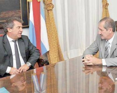 Urribarri y Schepens trataron el proyecto de la Defensa Norte