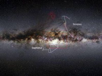 Retrataron 84 millones de estrellas en una foto sin precedentes de la V�a L�ctea