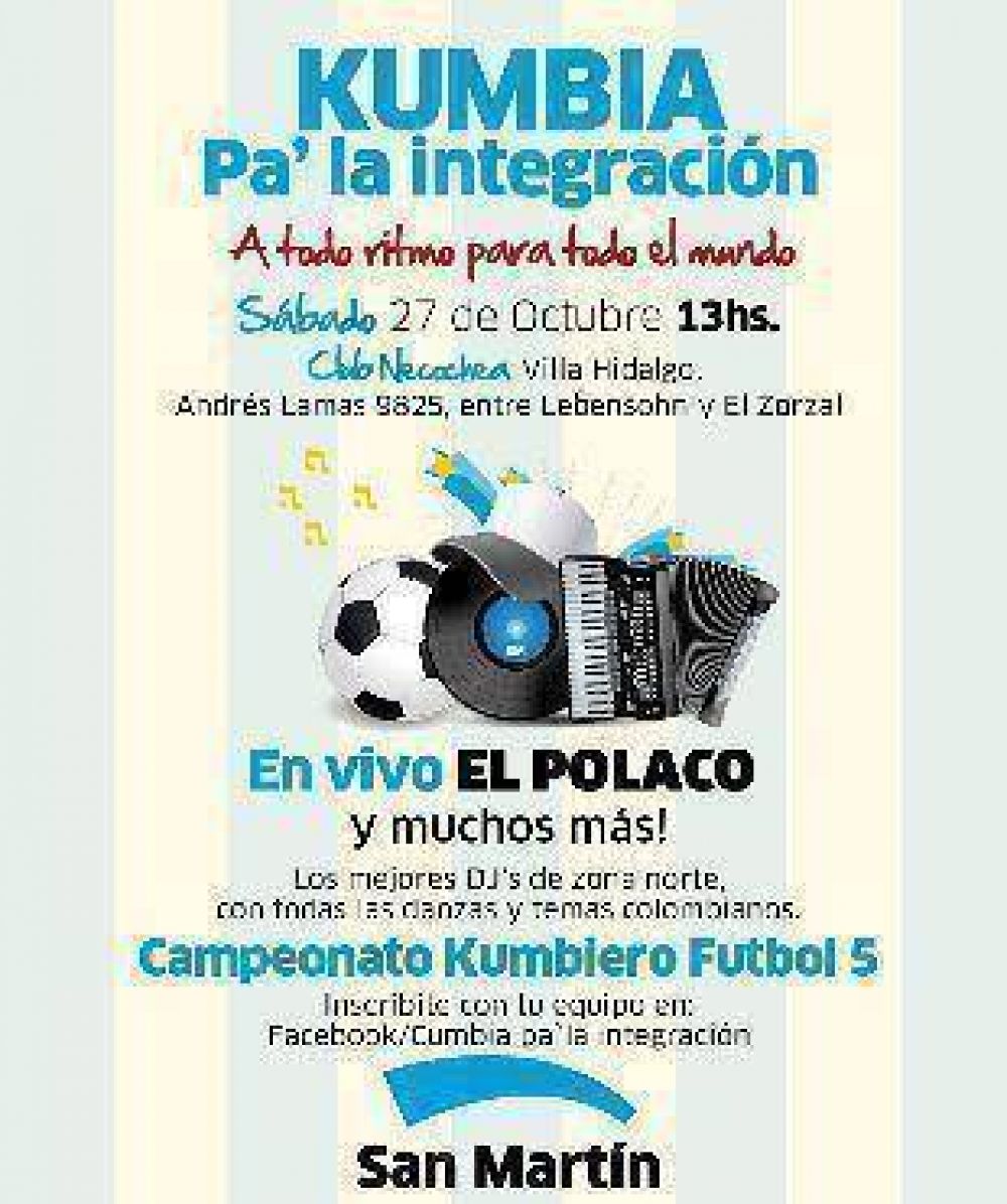 El Polaco toca gratis en San Mart�n