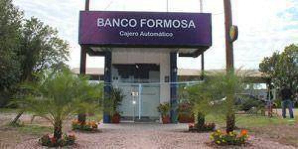 Banco Formosa sigue inaugurando cajeros automáticos