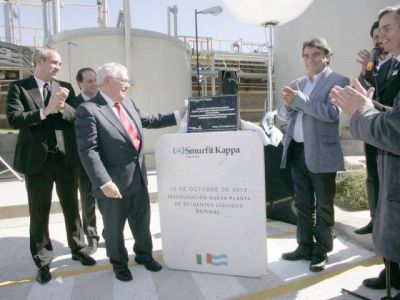 Exitosa planta de tratamiento en la papelera Smurfit Kappa