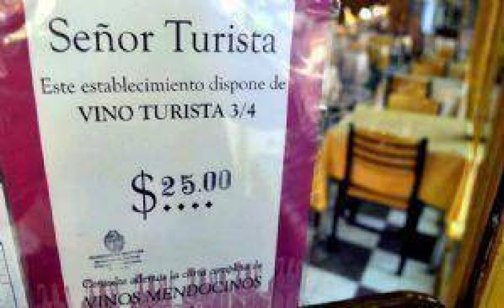 El vino turista se vende muy poco y a un precio diferente
