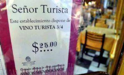 El vino turista se vende muy poco y a un precio diferente