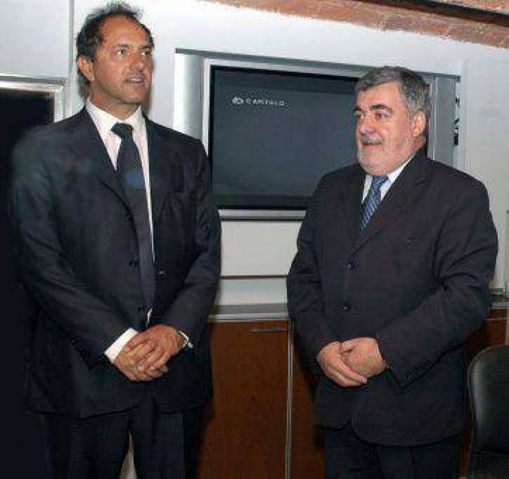 El Gobernador volvi� a verse con Das Neves