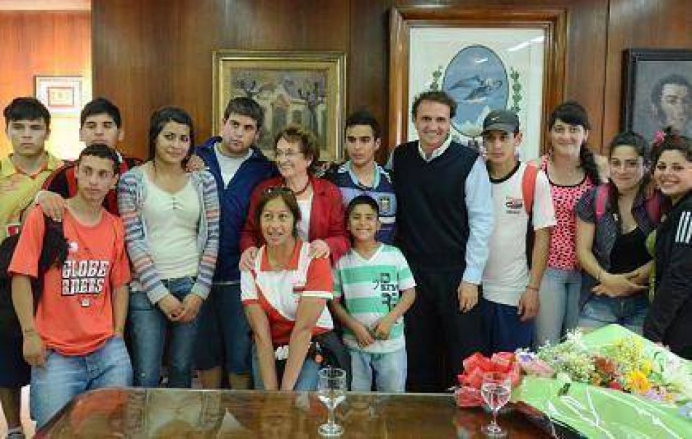 Katopodis en una jornada de F�tbol para la Integraci�n en San Mart�n