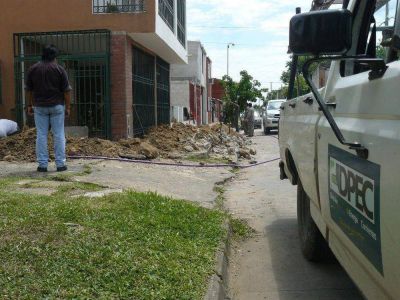 La DPEC renueva el cableado subterr�neo en barrios capitalinos