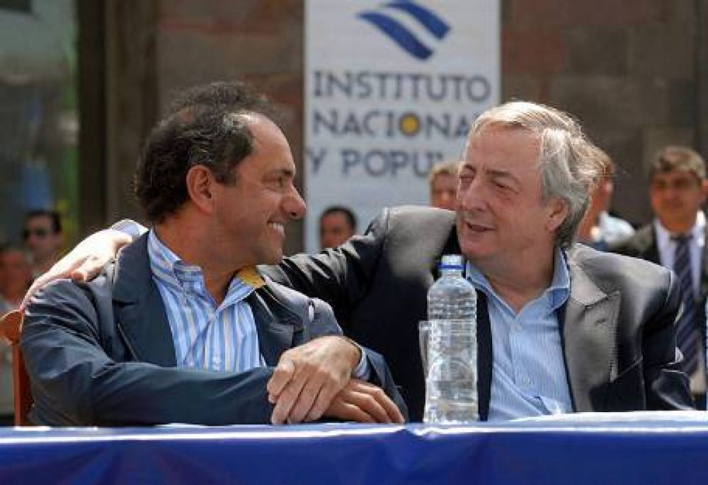 Scioli recuerda a Kirchner: "Estoy orgulloso de haber estado a su lado"