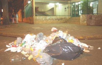 El municipio solicita que mientras dure el temporal, los vecinos no saquen la basura