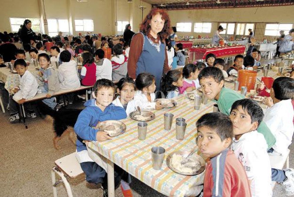 Comedores escolares: dos veces al a�o se actualizar�n las partidas