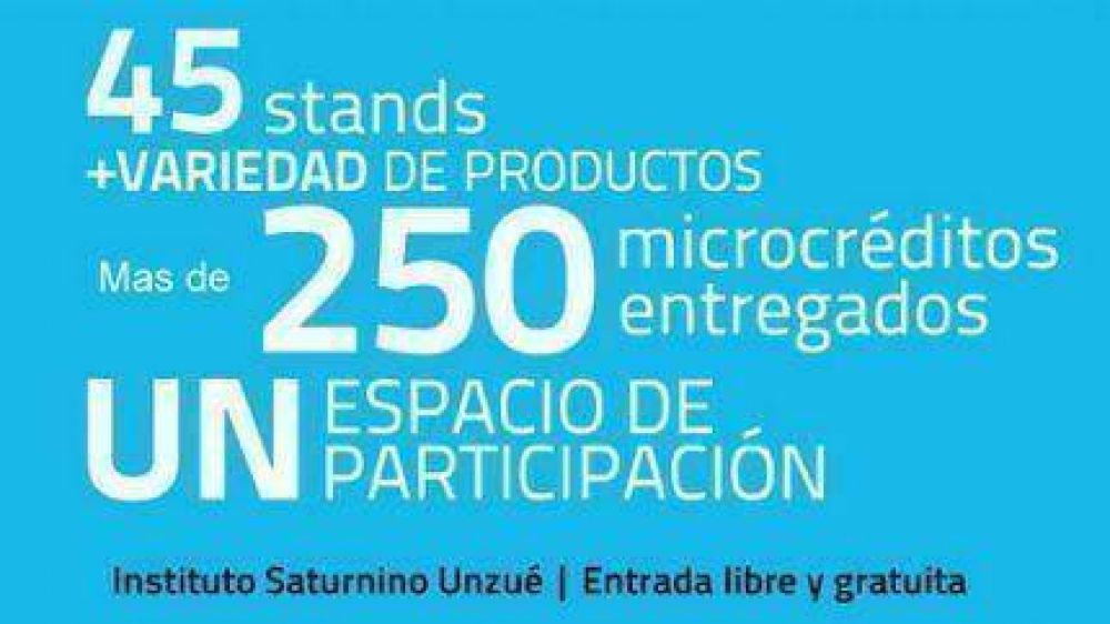 Feria del Microemprendedor, organizada por la Red Solidaria del Microcr�dito