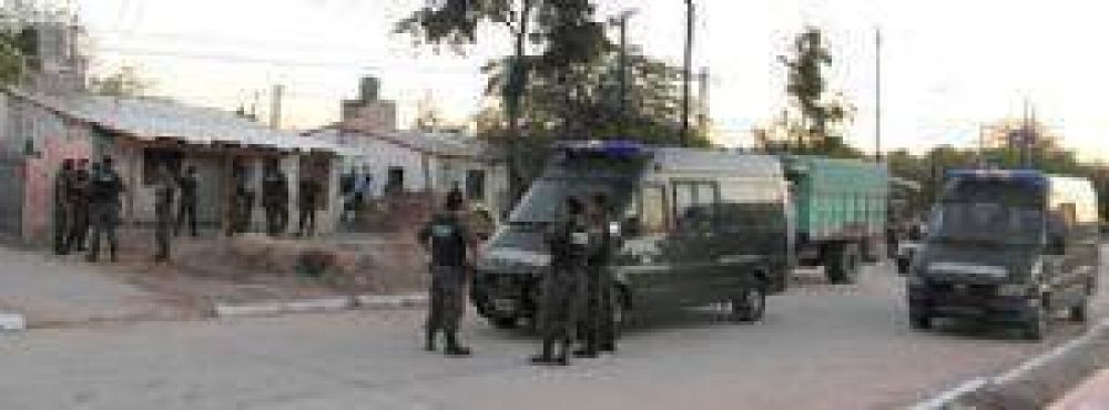 Operativo: Allanaron 7 casas e incautaron estupefacientes