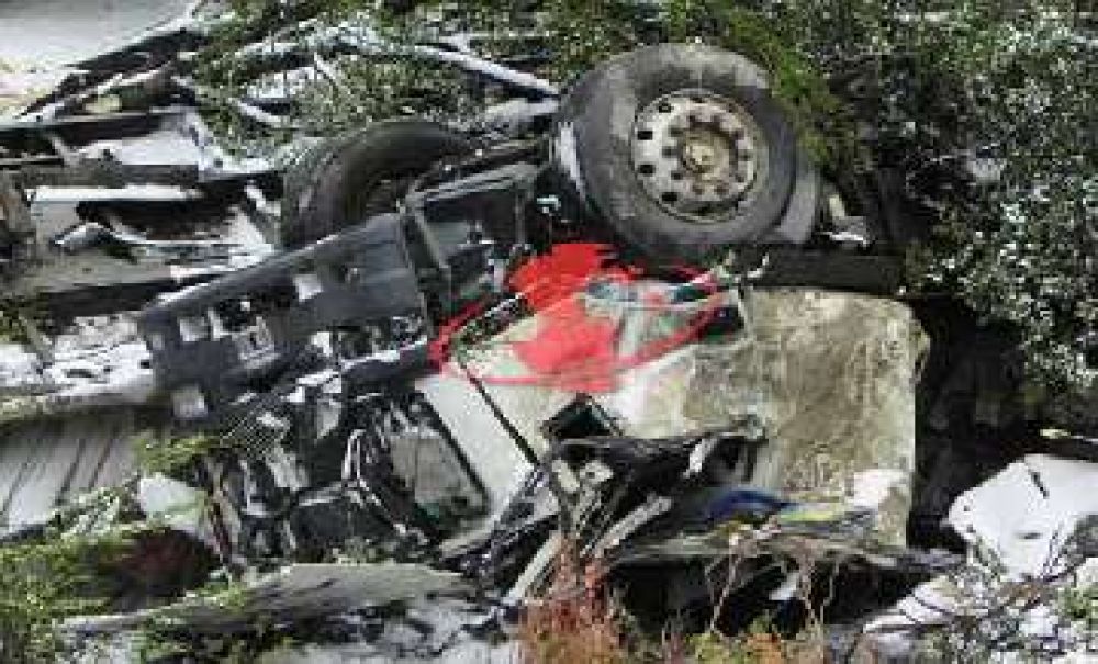 Un camionero pampeano falleci� en un tr�gico accidente en la ruta N�3