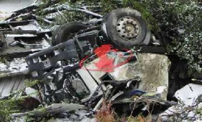 Un camionero pampeano falleci� en un tr�gico accidente en la ruta N�3