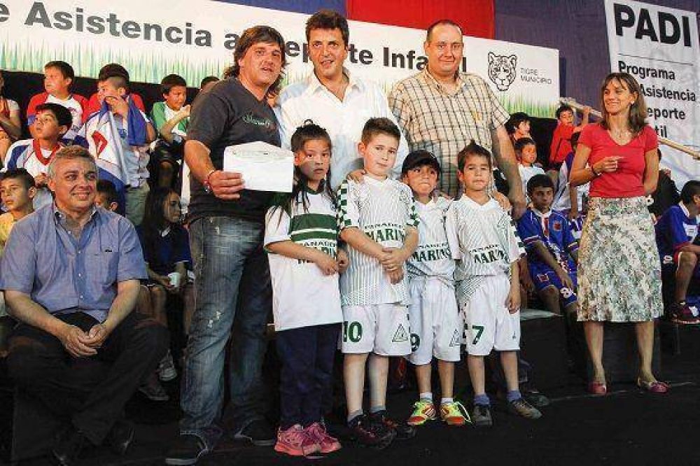 Tigre fortalace a los clubes de barrio