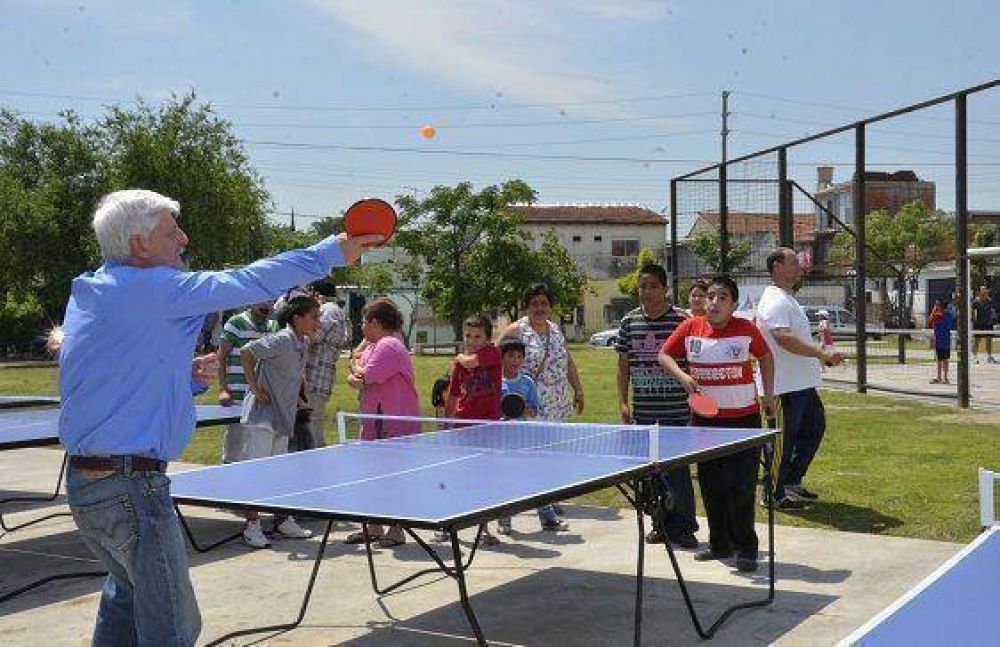 Virreyes vivi� el encuentro �Locos por el Ping-Pong y la M�sica�
