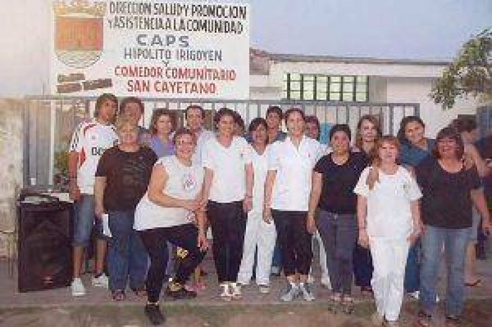 Niccolai visit� un centro de salud en el barrio Tradici�n