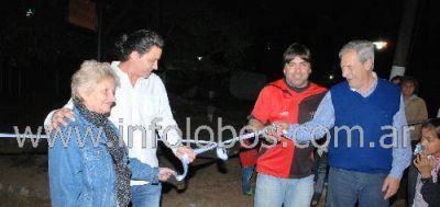 EMBELLECIMIENTO DE LA PLAZA NECOCHEA E INAUGURACI�N DEL PAVIMENTO EN EL BARRIO MADRESELVA