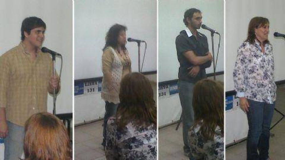 Emotivo acto en nuestra ciudad en homenaje a Kirchner