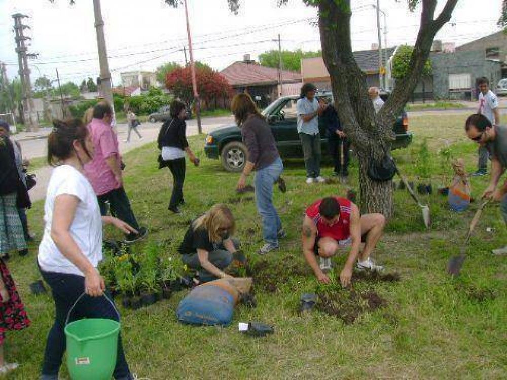Obras simb�licas en homenaje a N�stor Kirchner