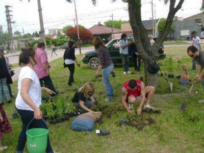Obras simb�licas en homenaje a N�stor Kirchner