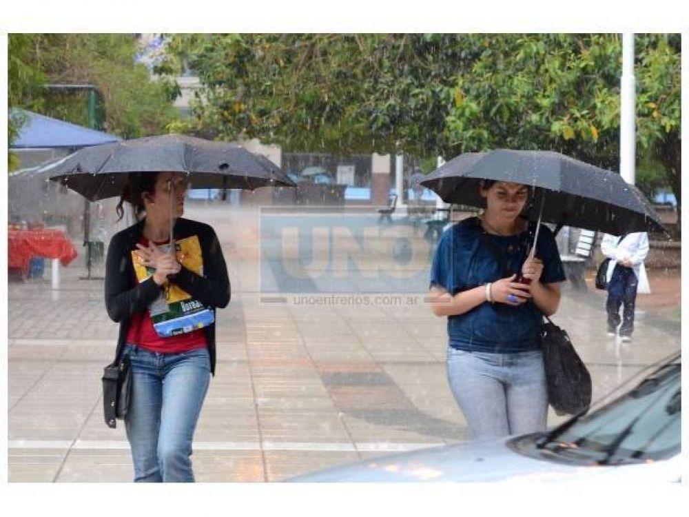 Hay alerta por tormentas fuertes para el norte de Entre Rios