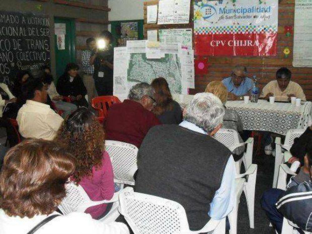Vecinalistas y ediles, por el tema colectivos