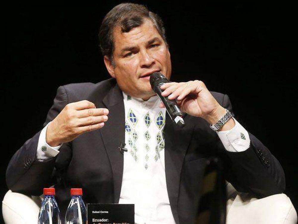 Correa piensa que la CIA financia a la oposici�n