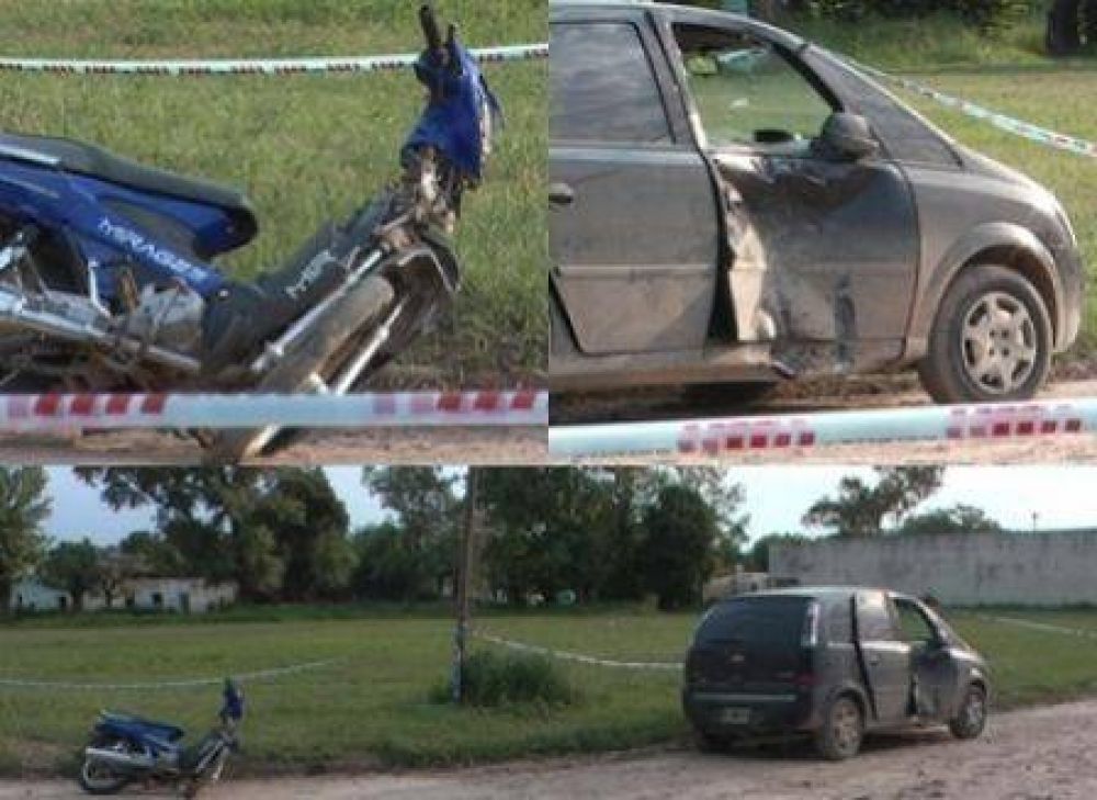 Grav�simo accidente en zona urbana.