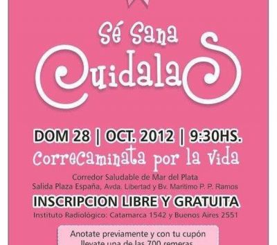 En el Corredor Saludable, �Correcaminata por la vida�