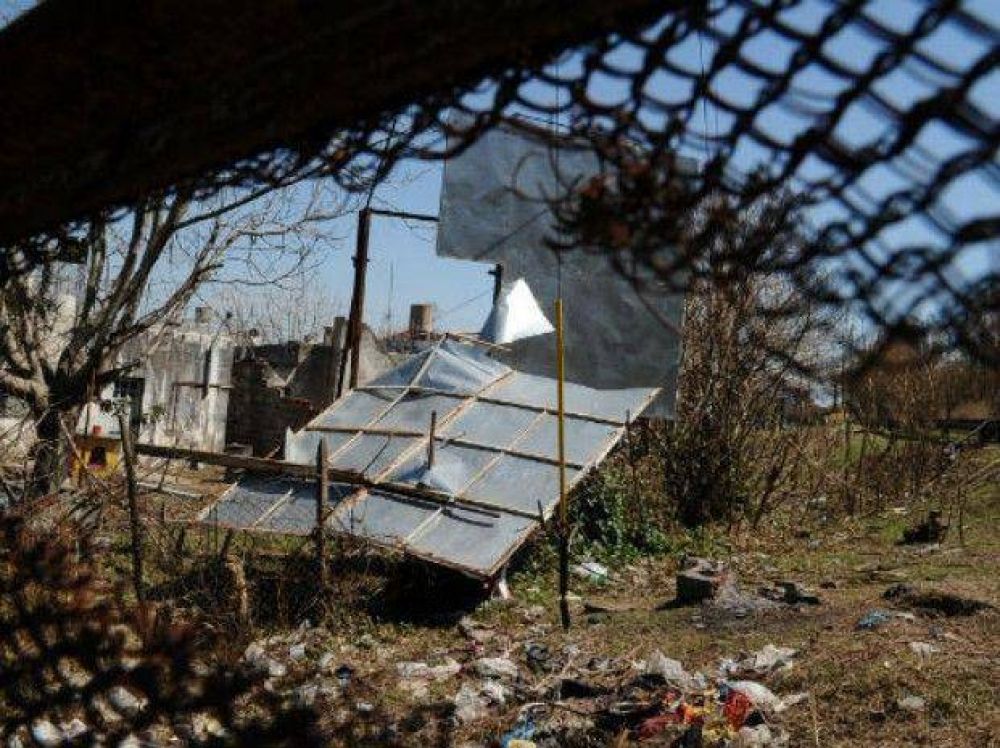 La lenta reconstrucci�n de la vida cotidiana a una semana del temporal