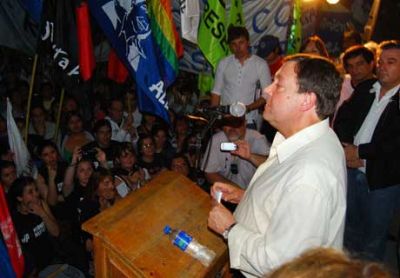 Weretilneck: �A este proyecto no le tiembla el pulso cuando toma decisiones�