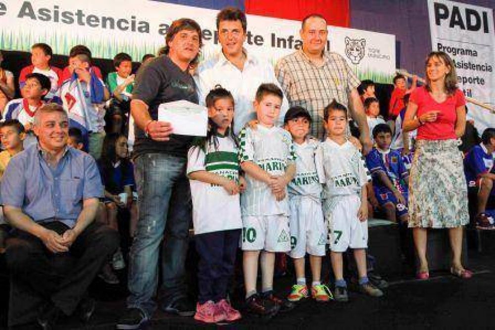 Tigre fortalece a los clubes de barrio