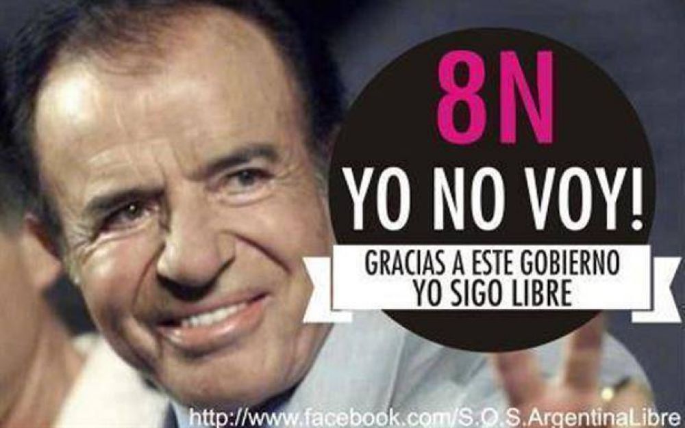 Los polmicos afiches que convocan al cacerolazo del 8N