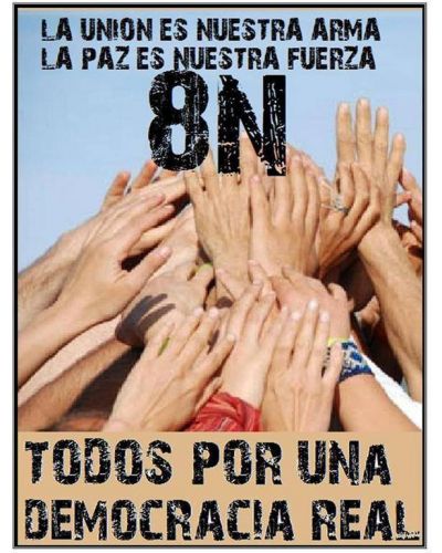 Qu� dicen los afiches que convocan al cacerolazo del 8N