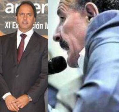 Jorge Yoma se muestra como aliado del presidenciable Daniel Scioli