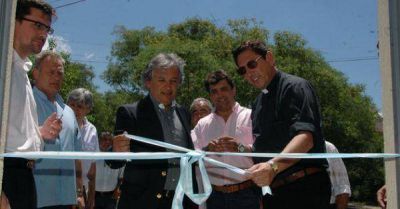 Bosetti y Luna inauguran obras en la localidad de Los Molinos