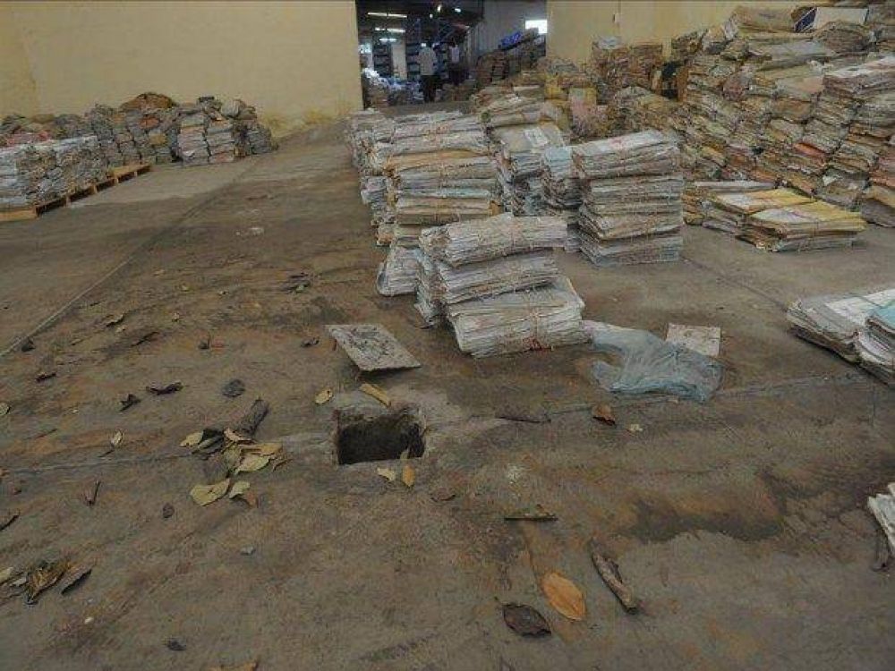 La lluvia tir� un techo y moj� expedientes judiciales