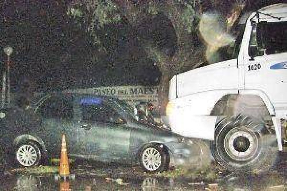Vendaval con granizo caus� destrozos y accidentes de tr�nsito en la provincia