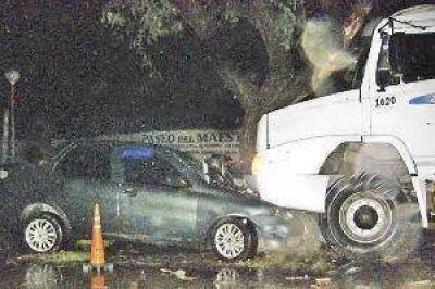 Vendaval con granizo caus� destrozos y accidentes de tr�nsito en la provincia