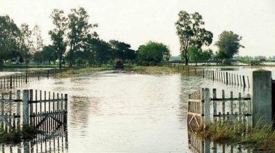 Nuevas lluvias complican las obras para desagotar los campos de Marcos Ju�rez