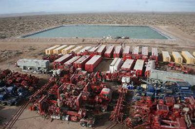 Primera multifractura de YPF en Vaca Muerta