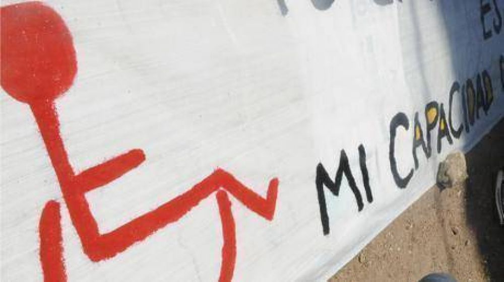 Marcha en defensa de los derechos de las personas con discapacidad