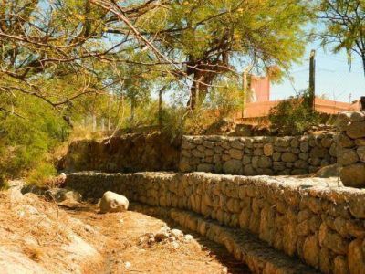 Encauzan el R�o Santa Mar�a