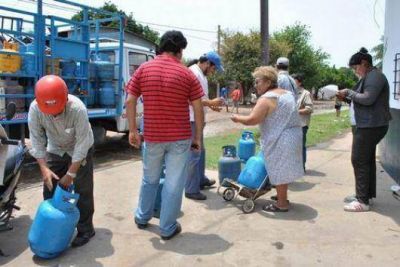 Las garrafas sociales se distribuyen normalmente