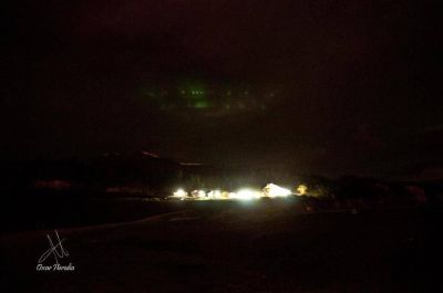 Un OVNI sobrevuela en Santa Cruz