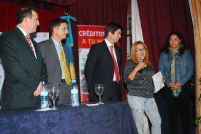 Ofrecieron microcr�ditos para emprendedores de Florencio Varela