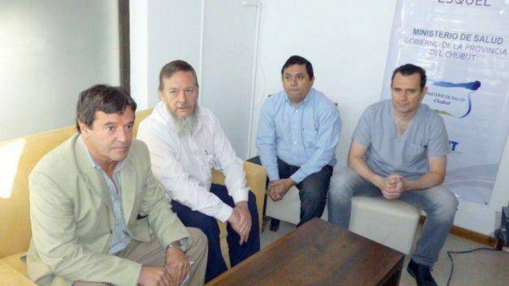 S�enz se reuni� con las autoridades sanitarias de Esquel