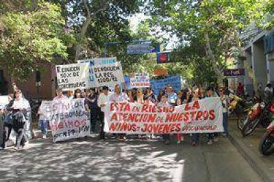 Marcharon en defensa de los discapacitados
